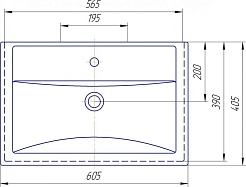 Misty Мебель для ванной Фостер 60 напольная, 2 ящика – фотография-12
